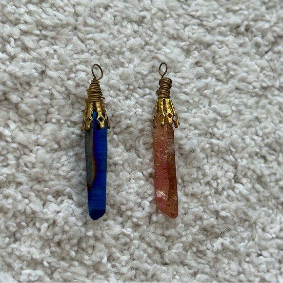 Set of 2 - Crystal Pendants - Picture 11 of 11